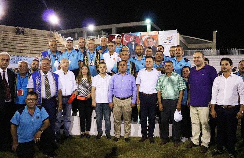 Türkiye Aba Güreşi Şampiyonası Hatay’da Yapıldı