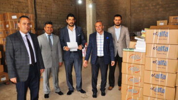 Suriyeli öğrencilere kırtasiye yardımı