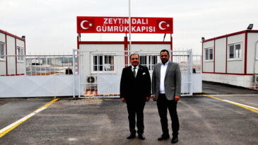 TSO Başkanı Zaroğlu:  “Afrin’e açılan Zeytin Dalı Gümrük Kapısı Cilvegözü’nün yükünü hafifletecek”